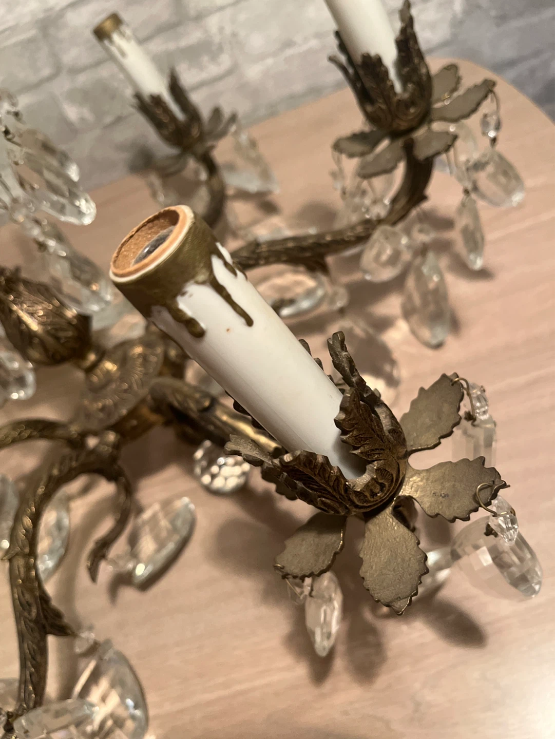 VINTAGE Crystal Chandelier - photo 3