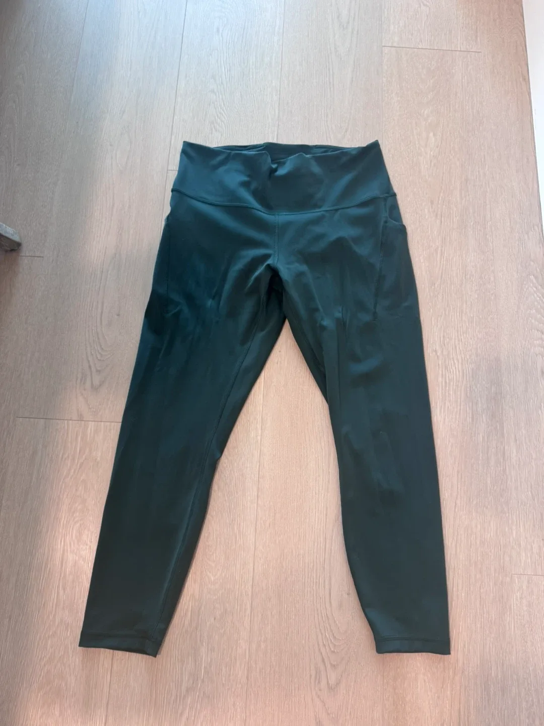 Lululemon Align High-Rise Crop Leggings Deep Green - photo 3