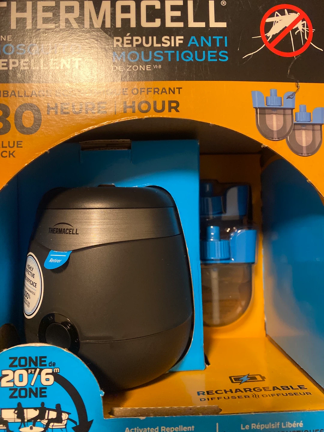 Thermacell Rechargeable Mosquito Repellent Diffuser