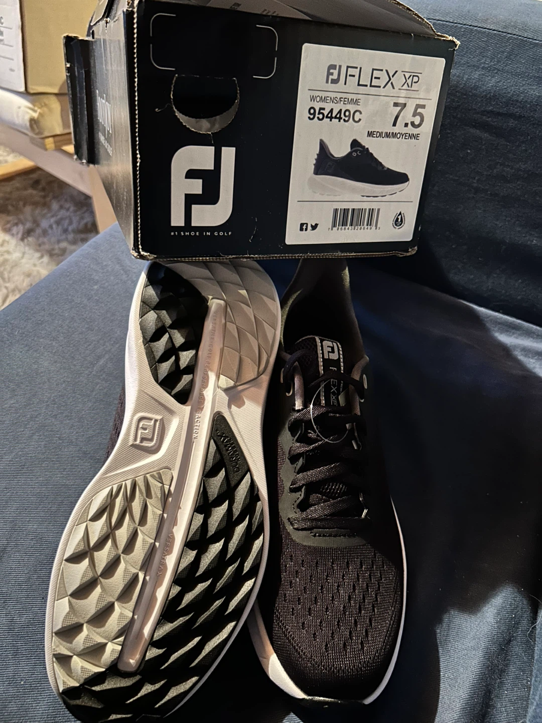 FootJoy FJ FLEX XP Women's Golf Shoes Size 7.5