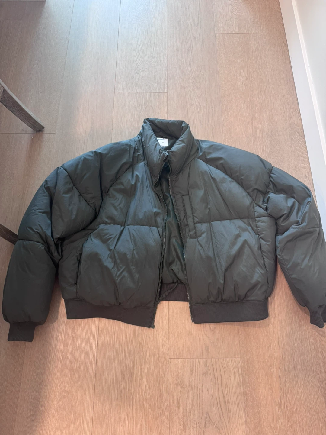 Green Puffer Jacket