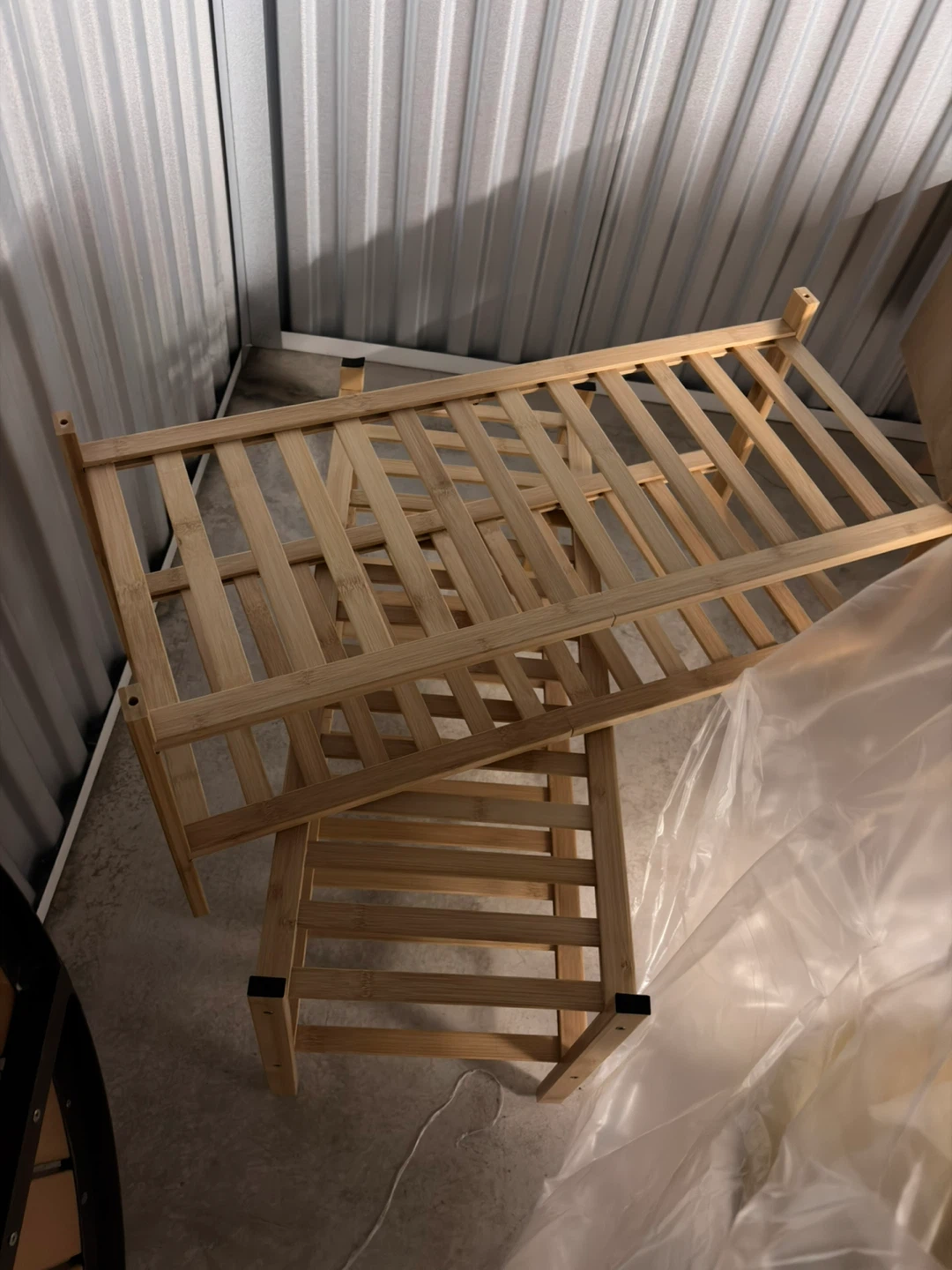 Bamboo 2-Tier Shoerack - photo 2