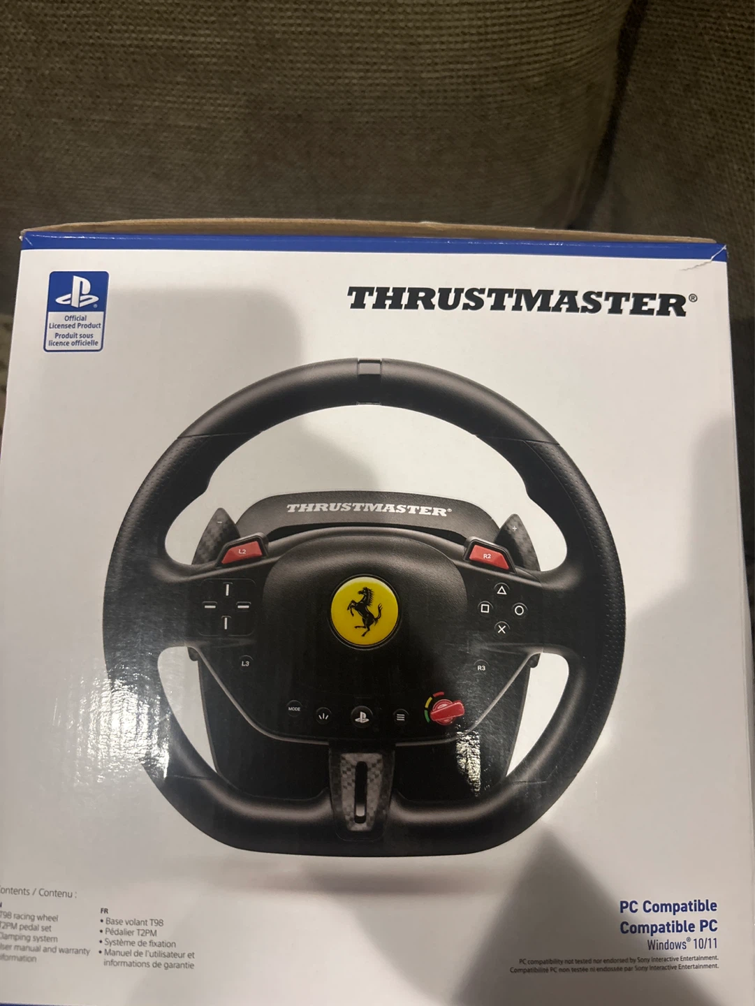 Thrustmaster T818 Ferrari 296 GTB Racing Wheel - photo 4
