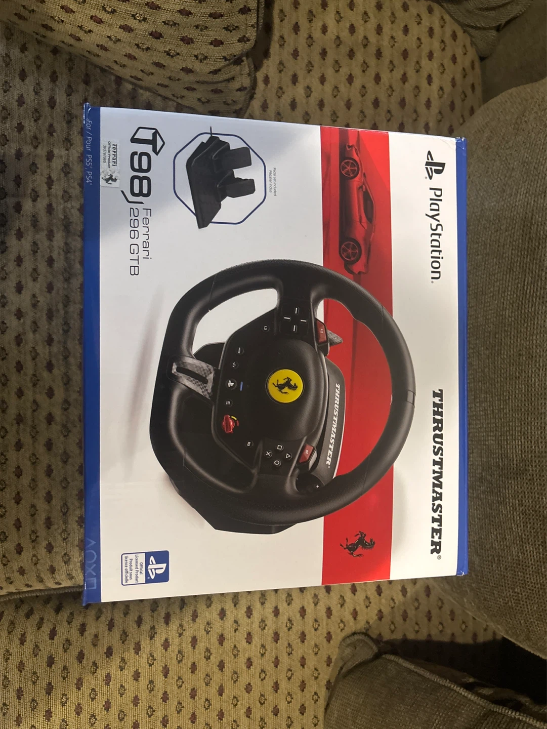Thrustmaster T818 Ferrari 296 GTB Racing Wheel