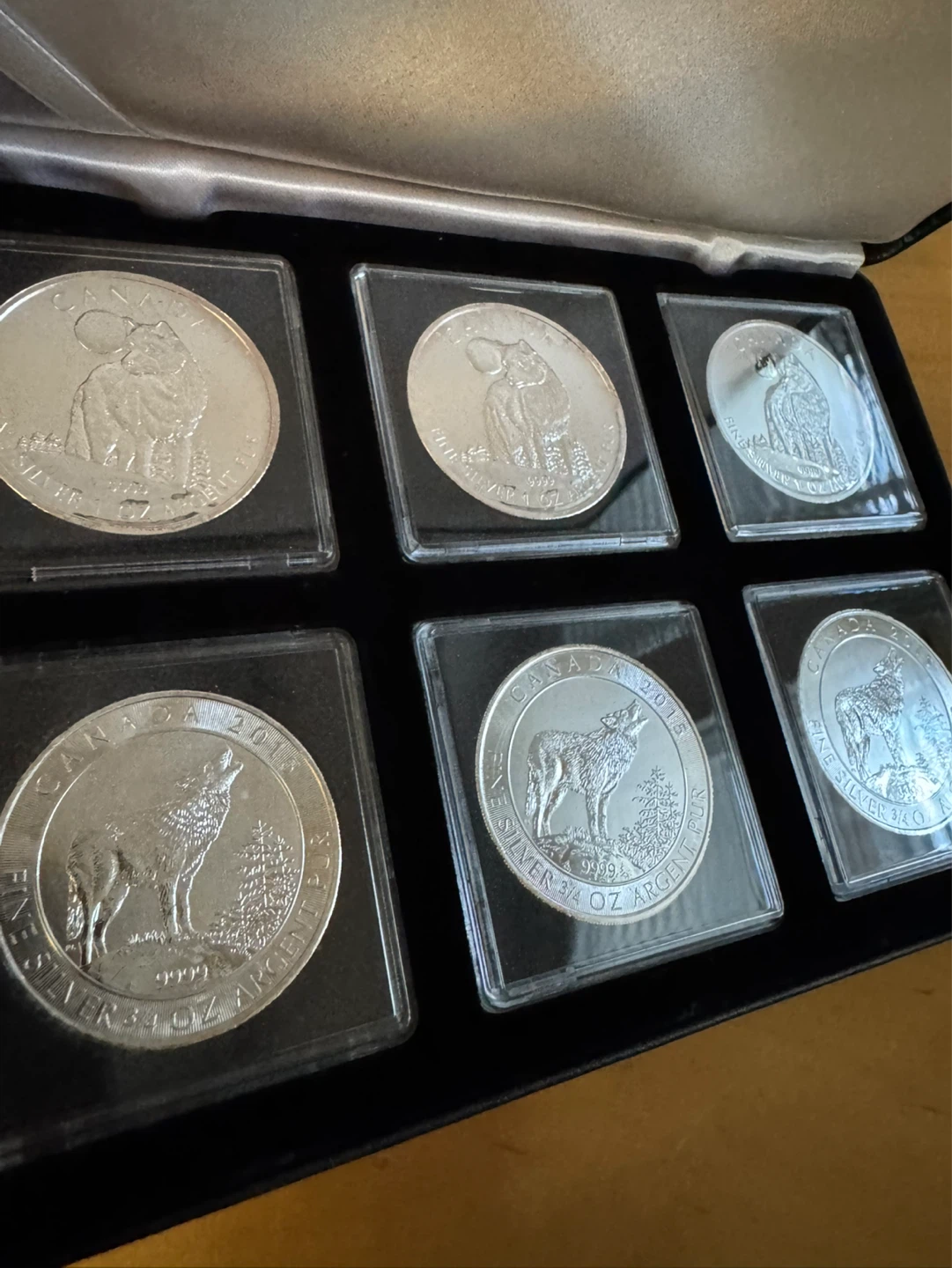 Canada Fine Silver 999 bullion Maple Leaf Coins Collection - photo 2
