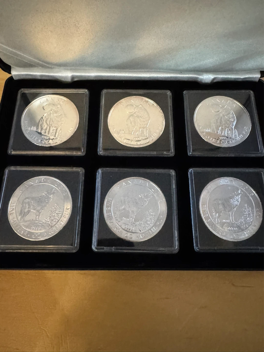 Canada Fine Silver 999 bullion Maple Leaf Coins Collection