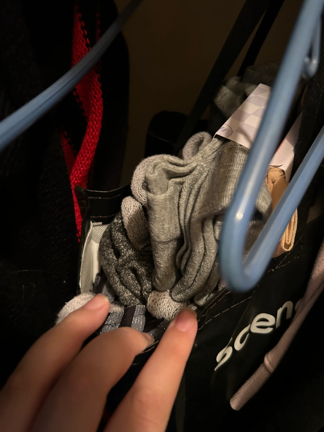 Bag of woman’s clothes
