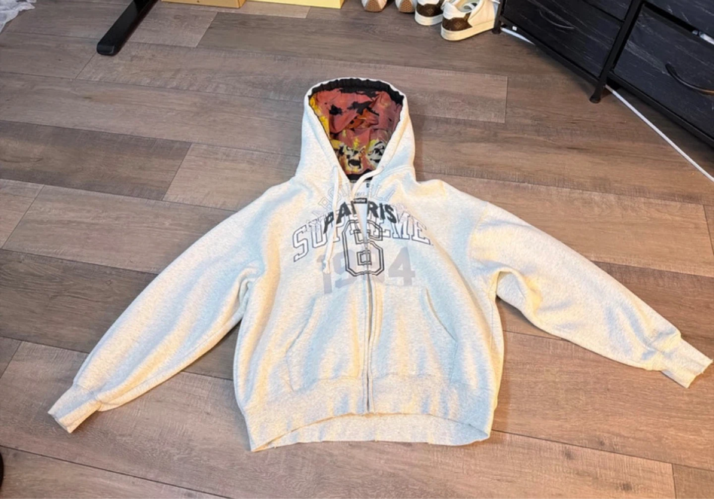 Supreme x Maison Margiela Zip-Up Hoodie