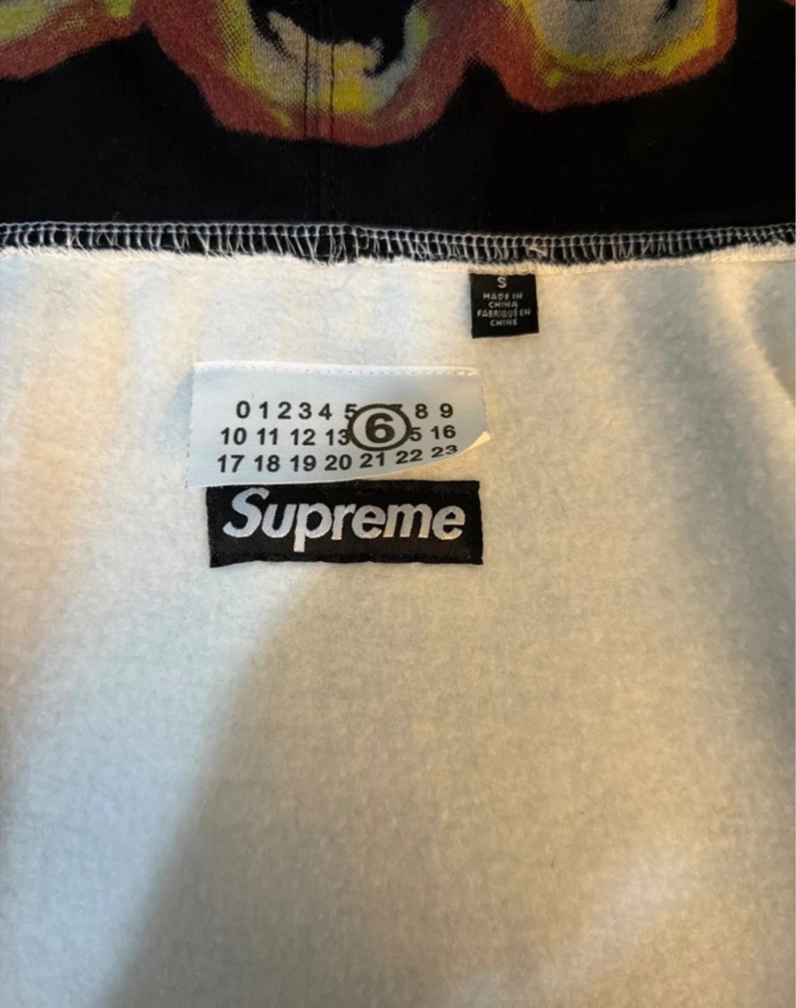 Supreme x Maison Margiela Zip-Up Hoodie - photo 3