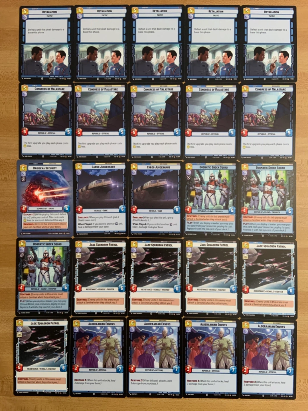 Star Wars Unlimited Bulk Common Card Lot 50 Cards NM Bundle
