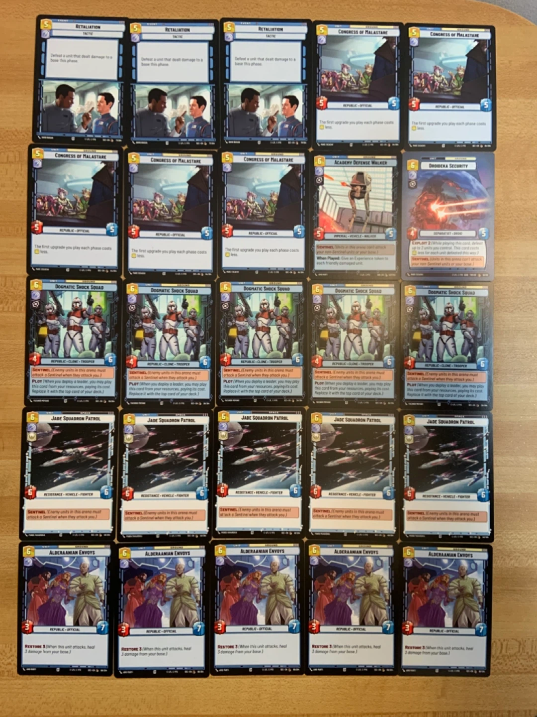 Star Wars Unlimited Bulk Common Card Lot 50 Cards NM Bundle - photo 2