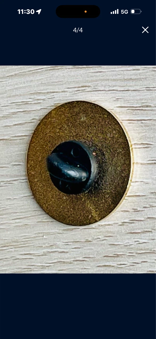 All-Seeing Eye Enamel Pin 1 1/8”D - photo 4