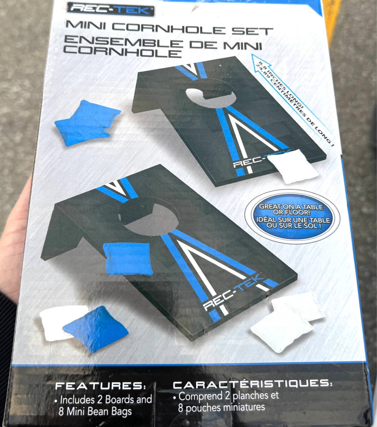 REC-TEK Mini Cornhole Set