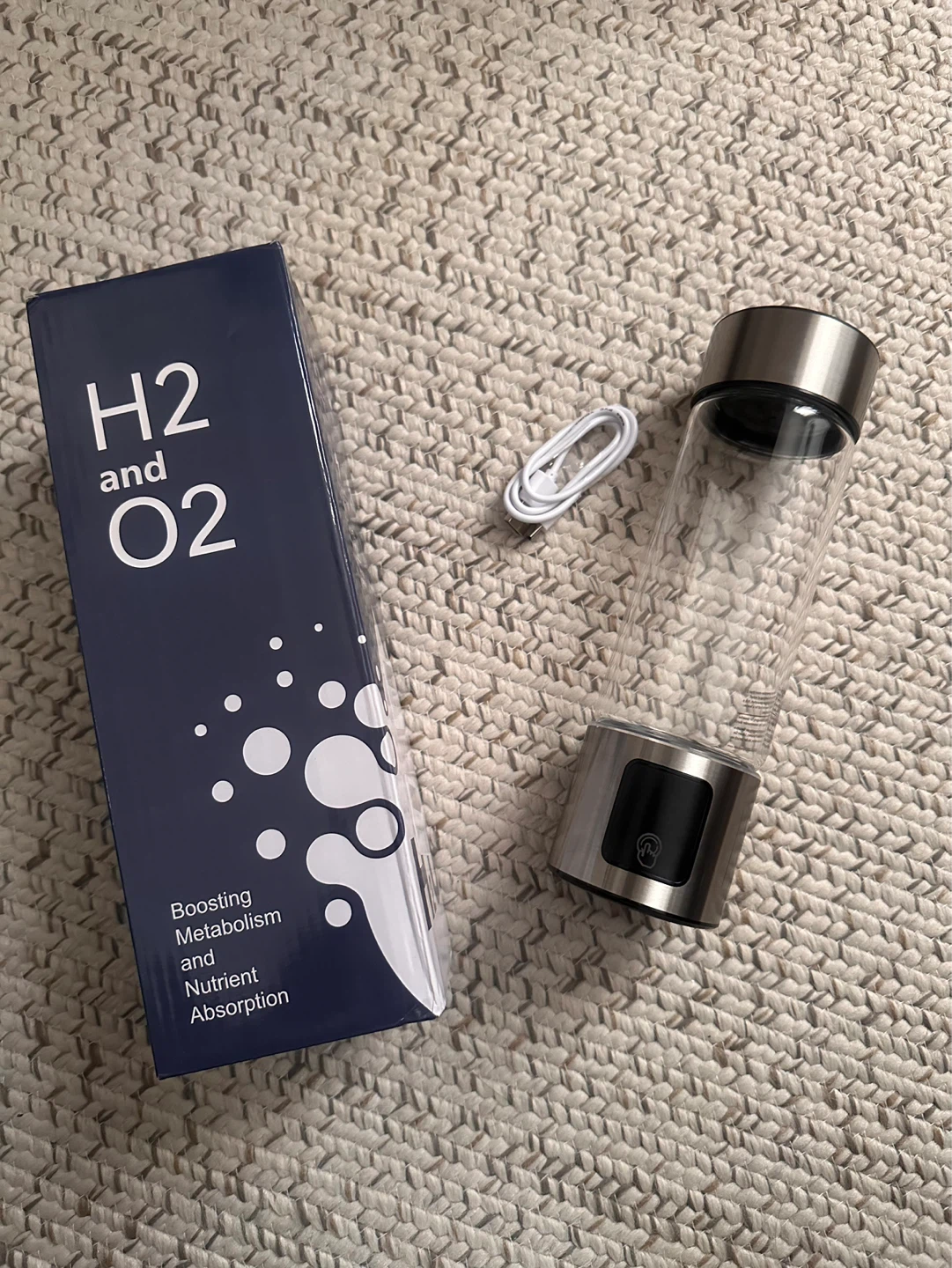 H2 and O2 Hydrogen Water Generator Bottle