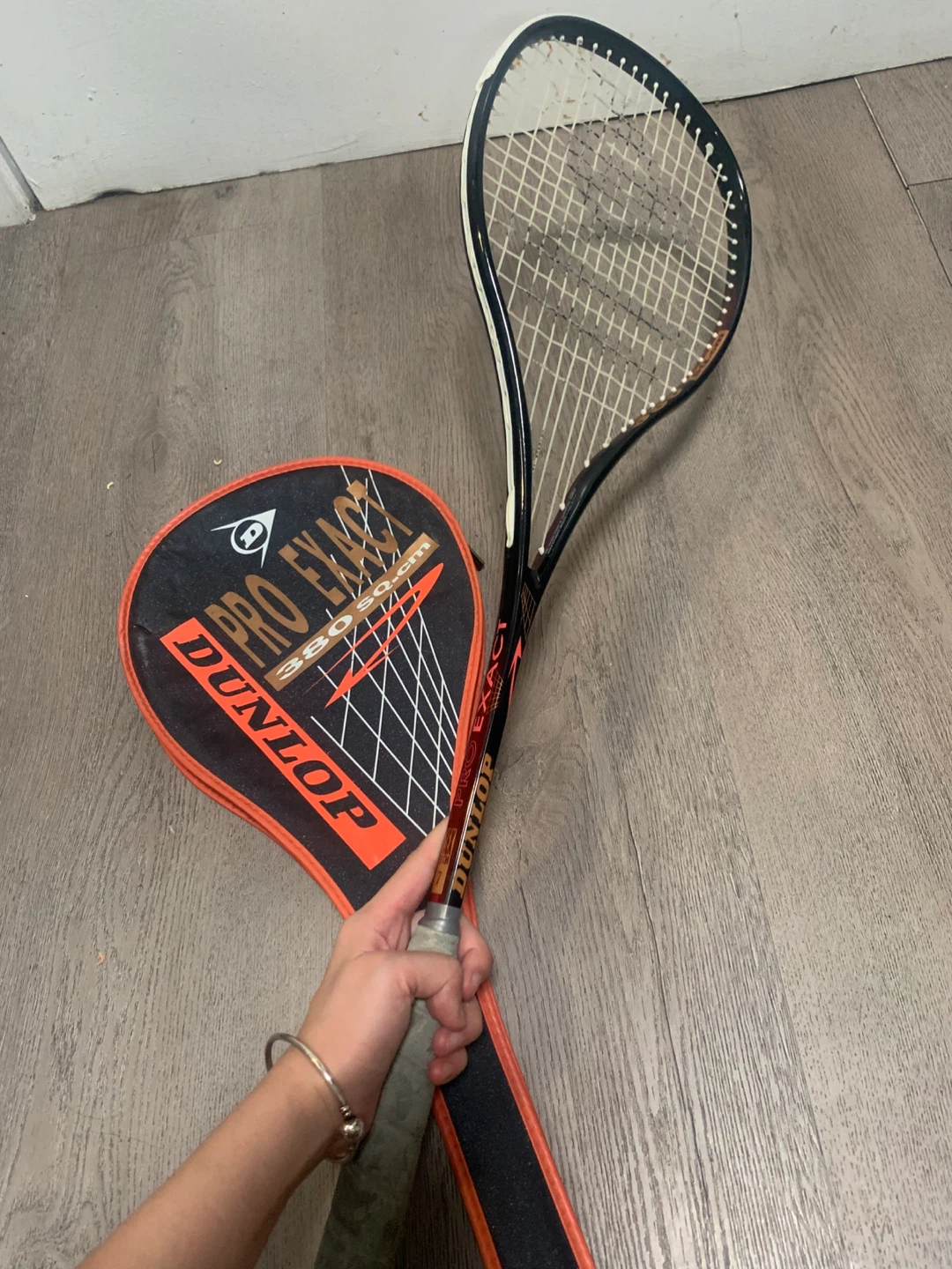 Dunlop Pro Exact Racquet with Cover