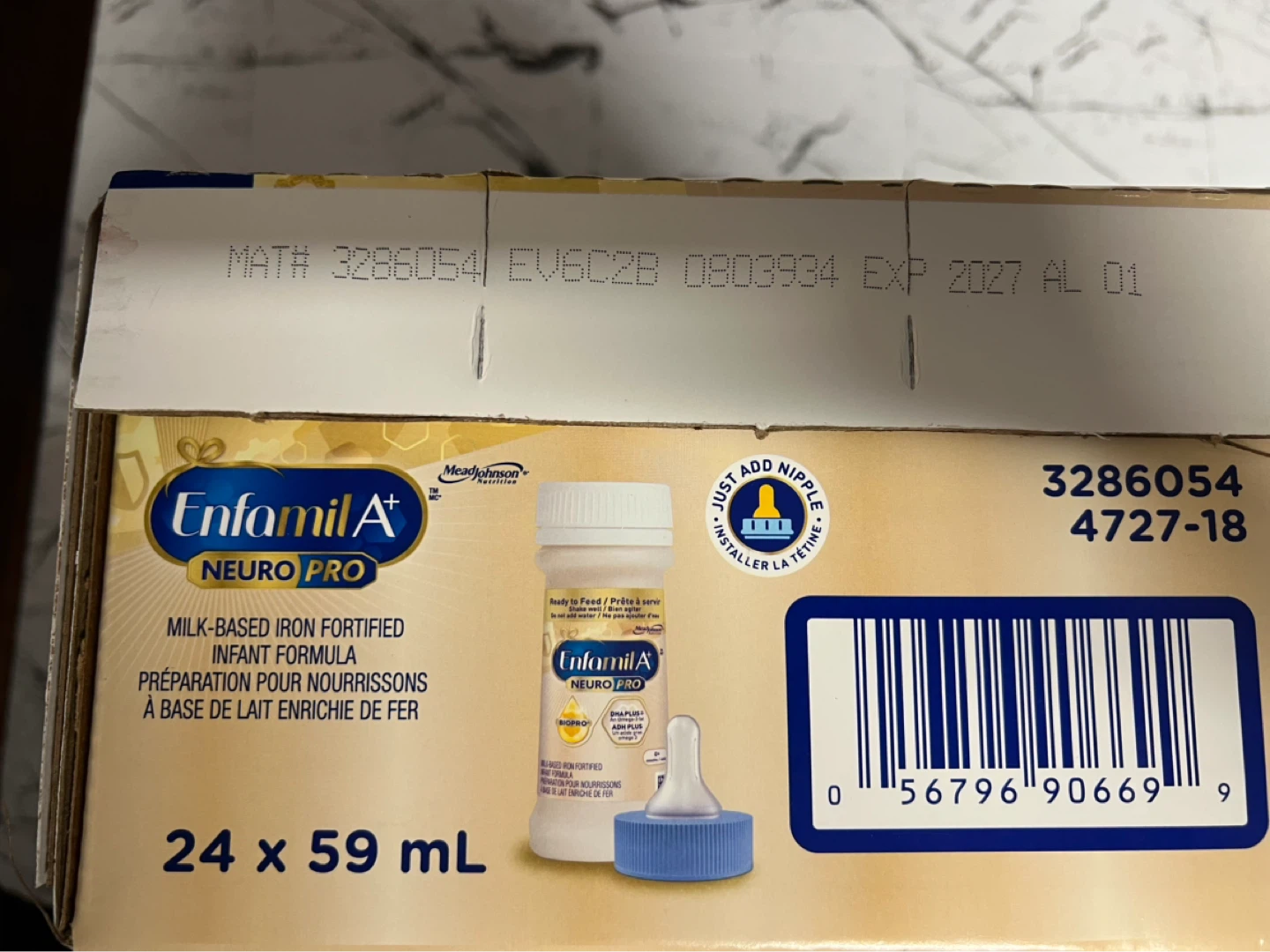 Enfamil A+ Neuro Pro Infant Formula - 24 x 59 mL Bottles