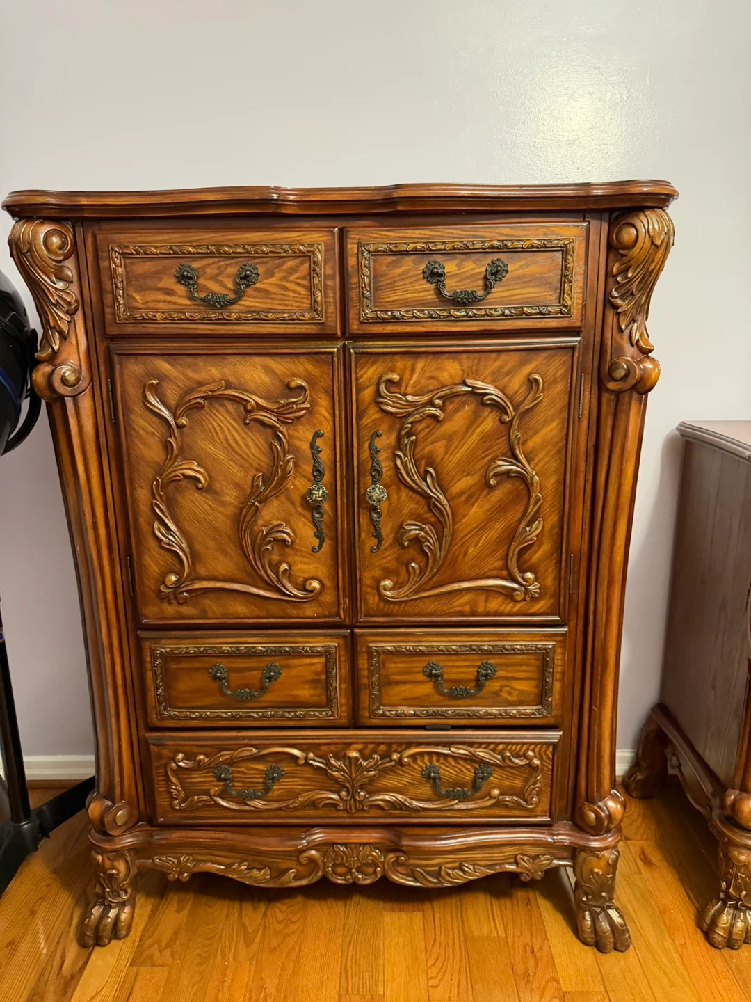OPEN TO OFFERS - Wooden Brown Dresser For TV up to 50 inches - photo 3