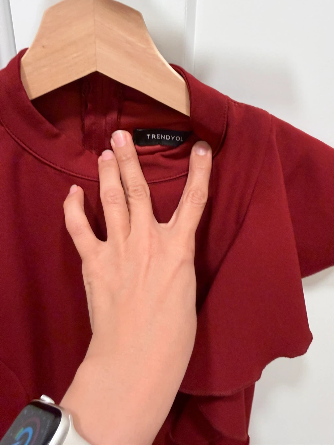 Trendyol Ruffle - Red - photo 3