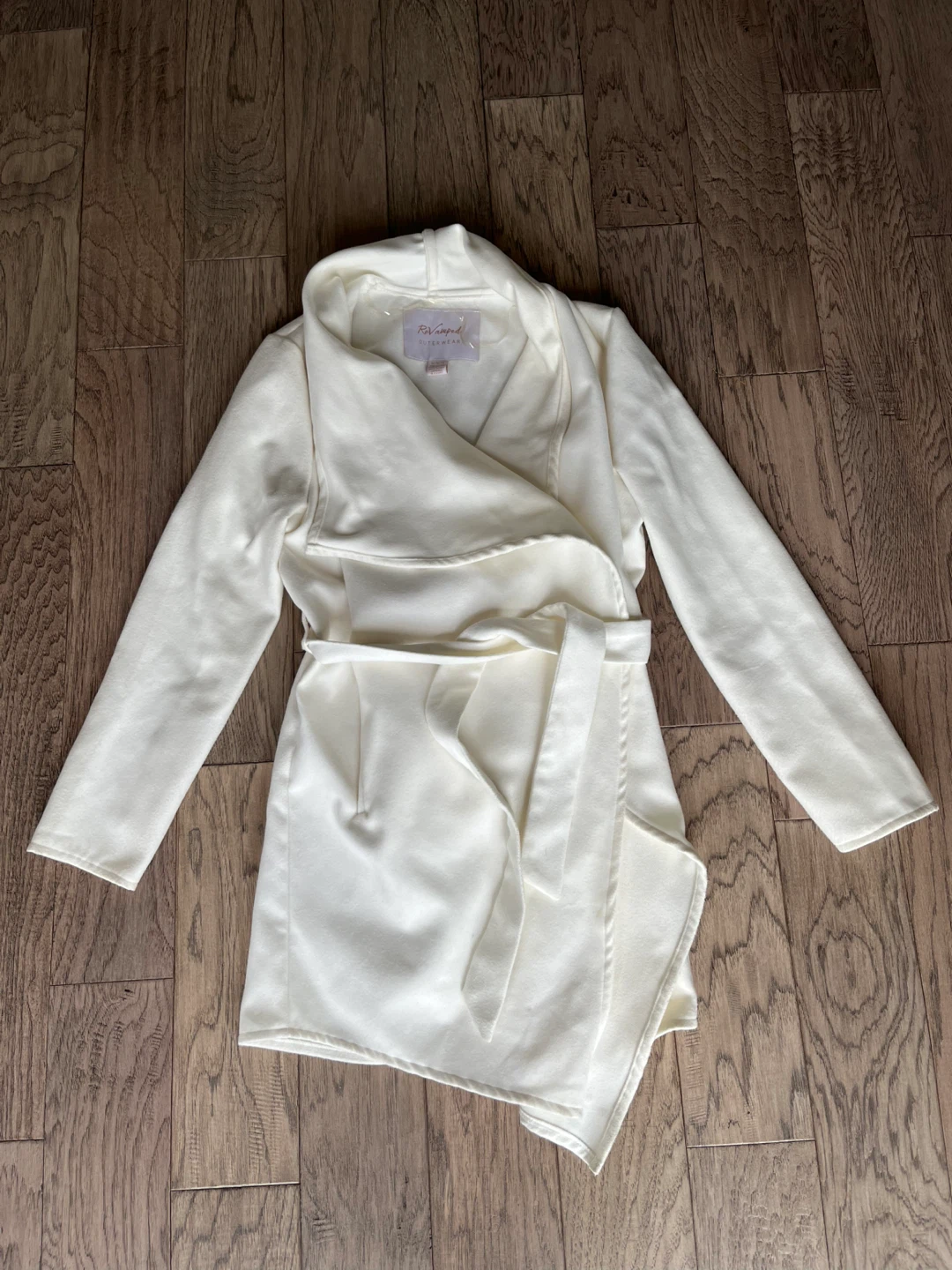 Revamped Outerwear Wrap Coat - Medium