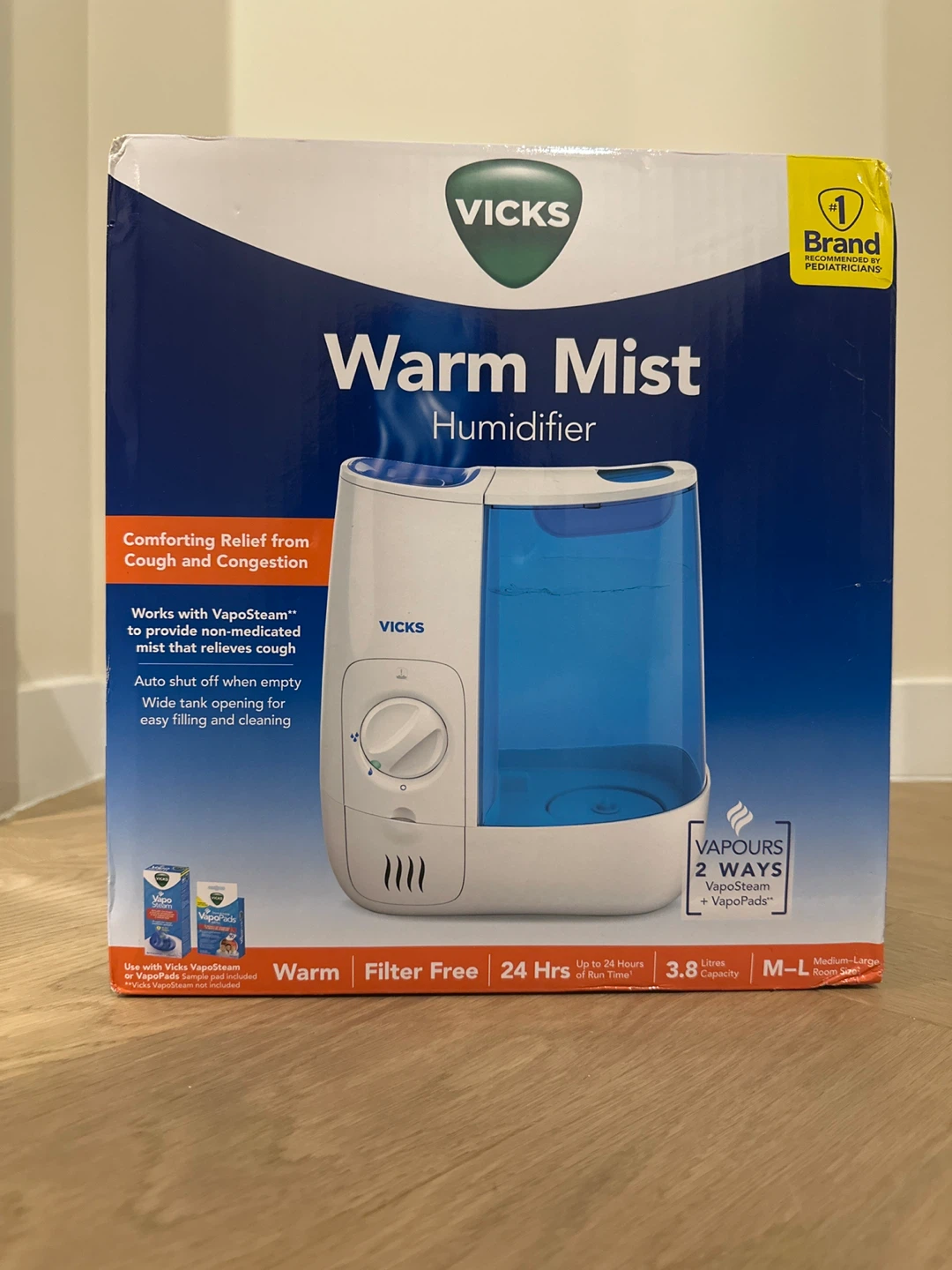 Vicks Warm Mist Humidifier - photo 2