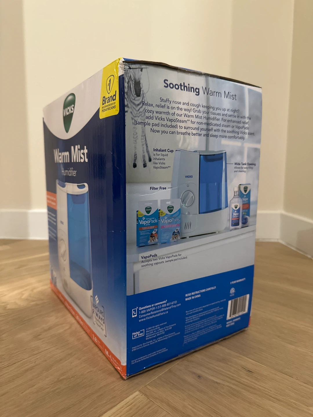 Vicks Warm Mist Humidifier - photo 4