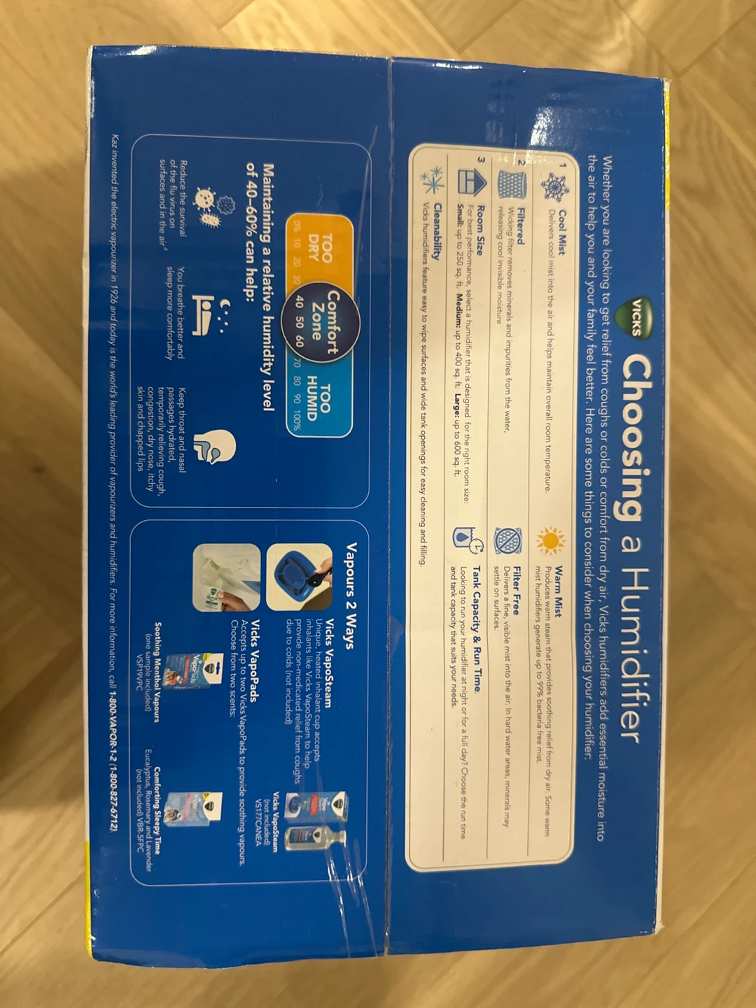 Vicks Warm Mist Humidifier - photo 3
