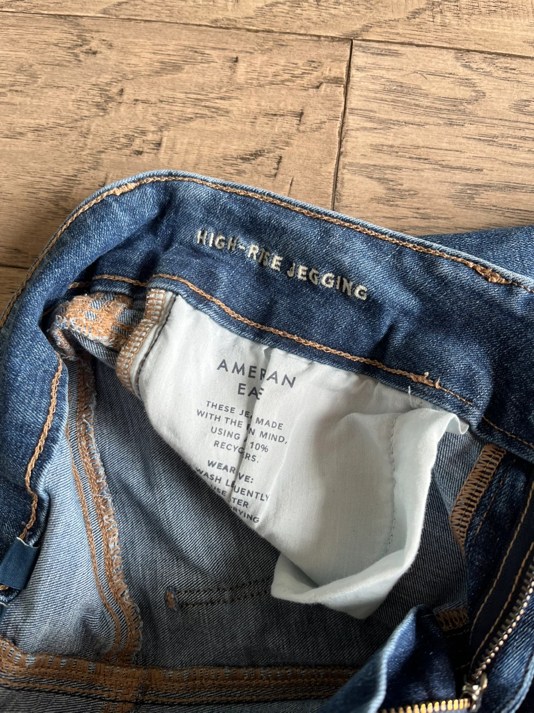 American Eagle High-Rise Jegging Cargo Pants Size 10 - photo 5