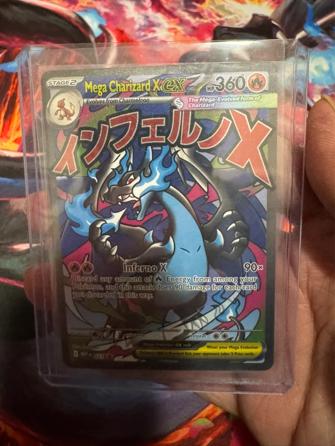 Pokemon Card - Mega Charizard X ex Promo 023