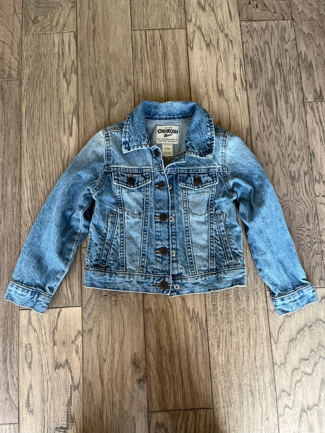 OshKosh B'gosh Denim Jacket Size 5