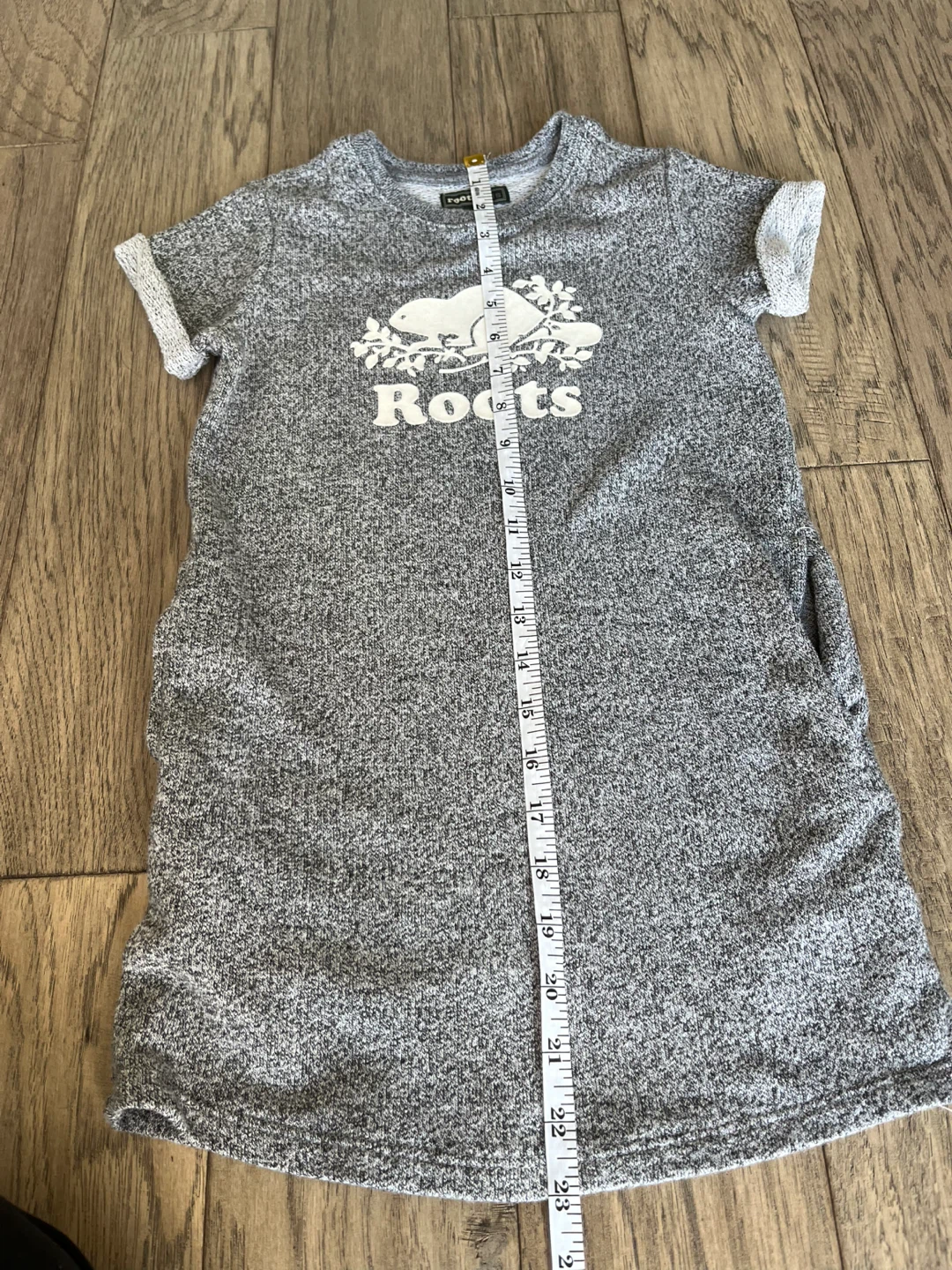 Roots Kids Grey Sweatshirt Dress Size 5T - photo 5