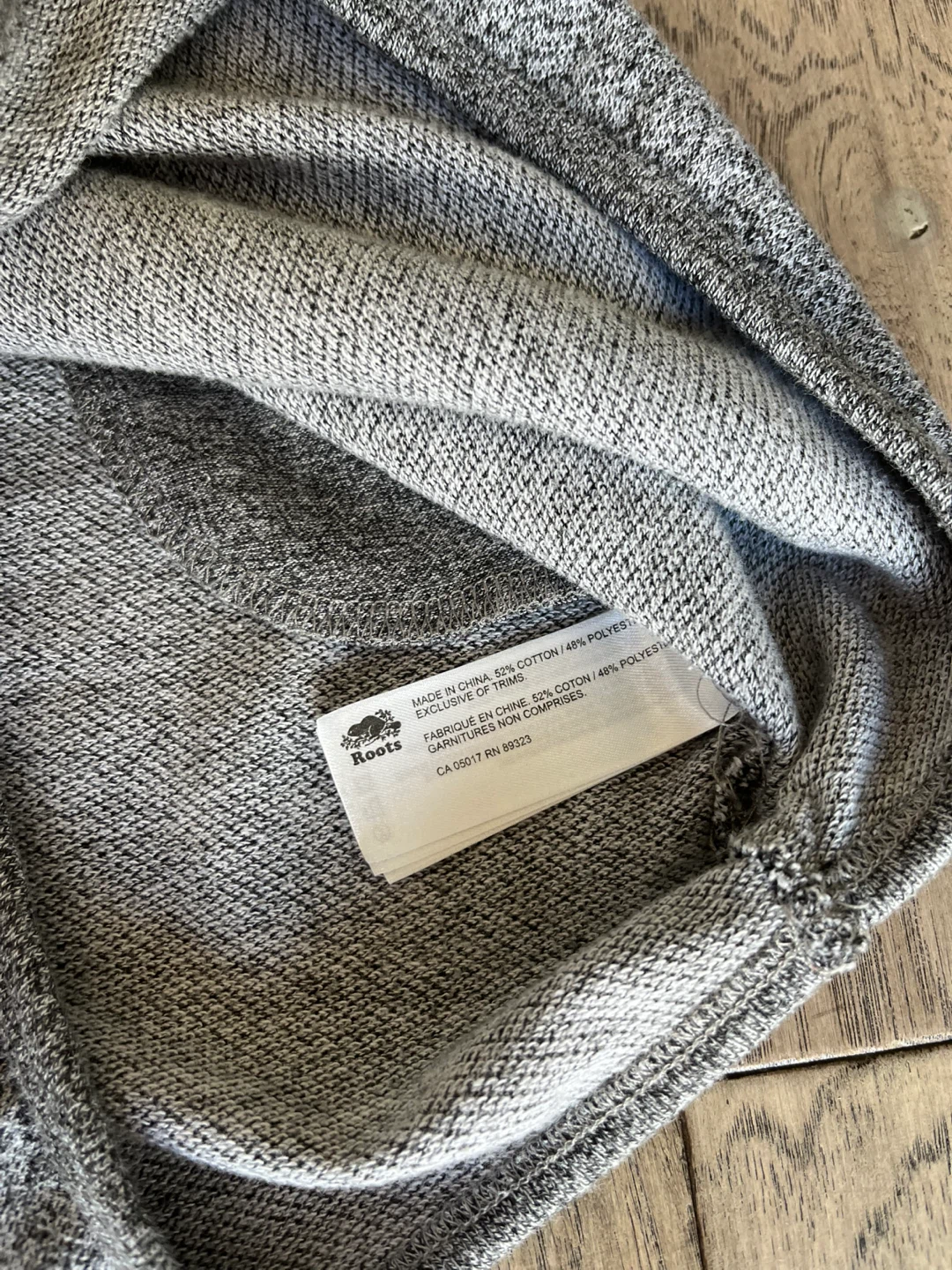 Roots Kids Grey Beaver Dress Size 5T - photo 4