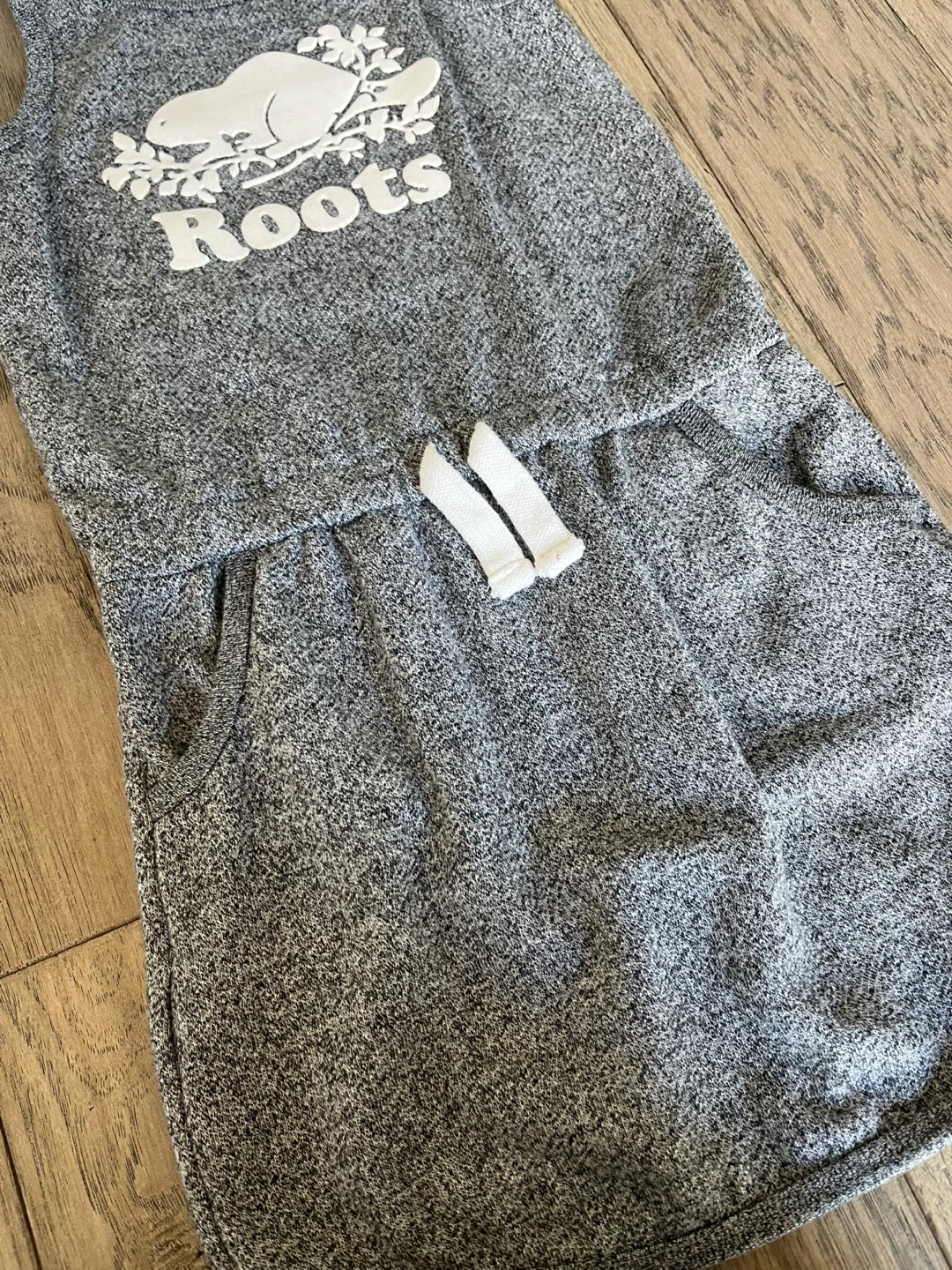 Roots Kids Grey Beaver Dress Size 5T - photo 3