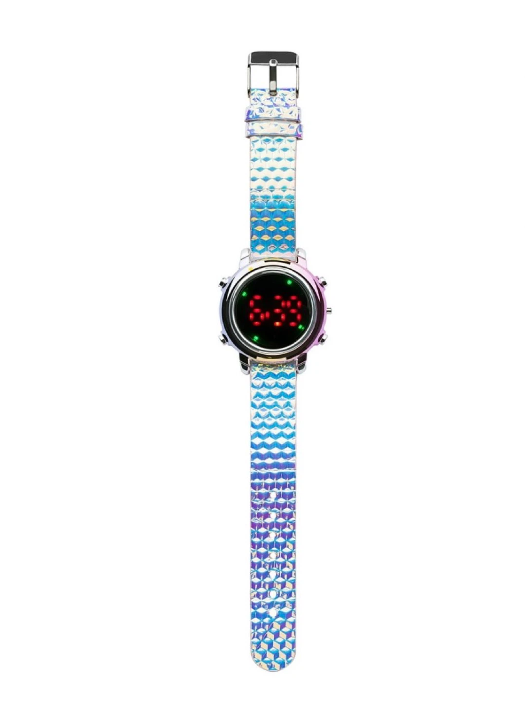 Wonder Nation Light Up LED Watch - Iridescent