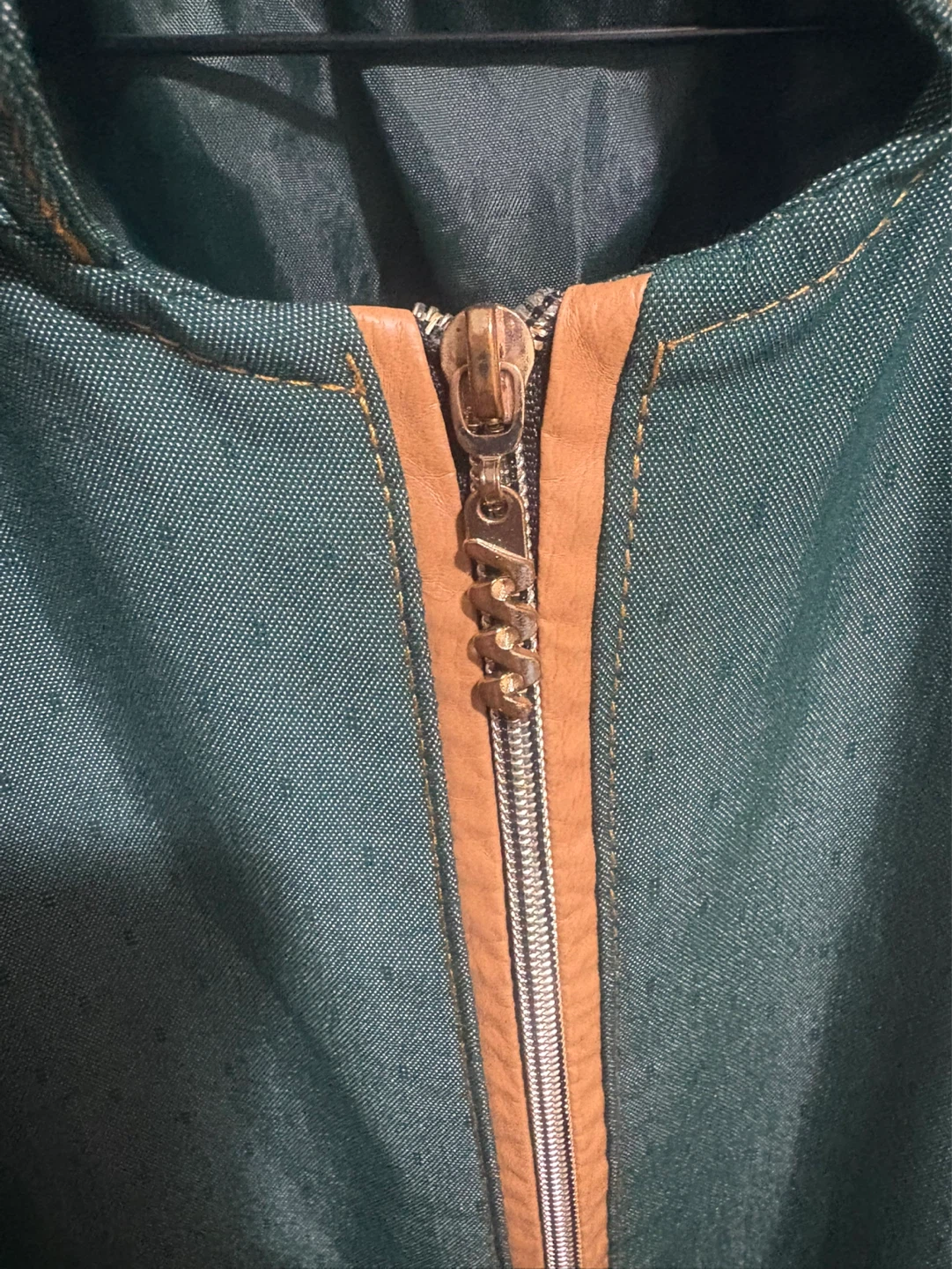 Green Full Zip Coat - photo 4