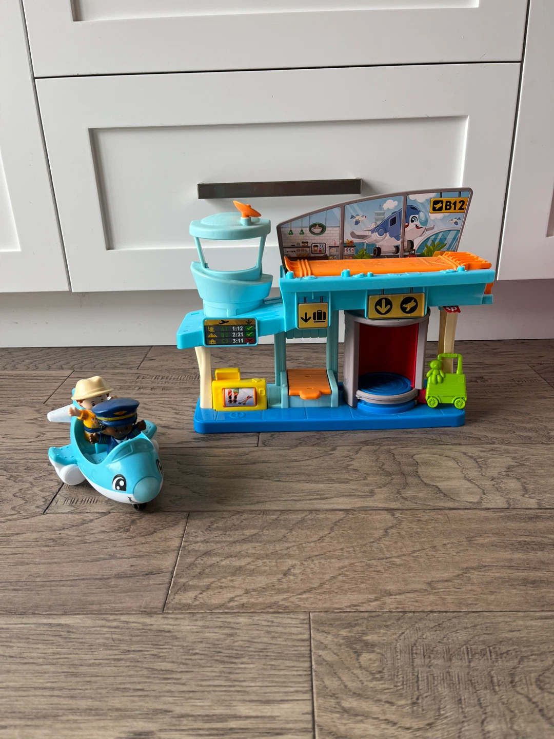 Fisher-Price Little People Airport Playset with Airplane