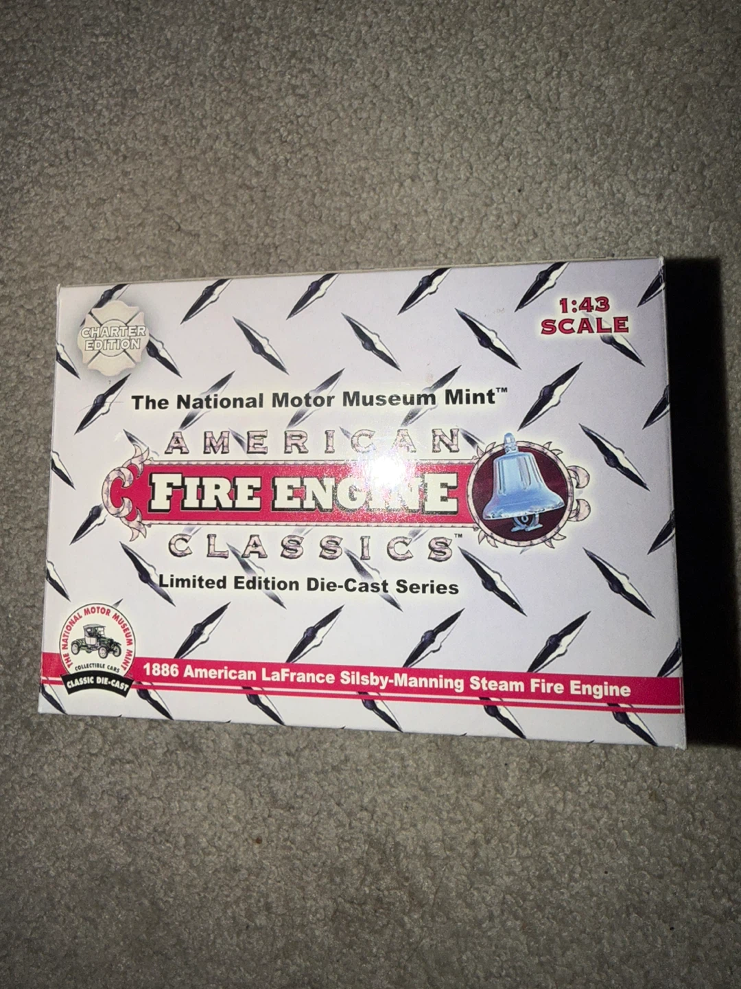 1886 Silsby-Manning Steam Fire Engine - Die-Cast