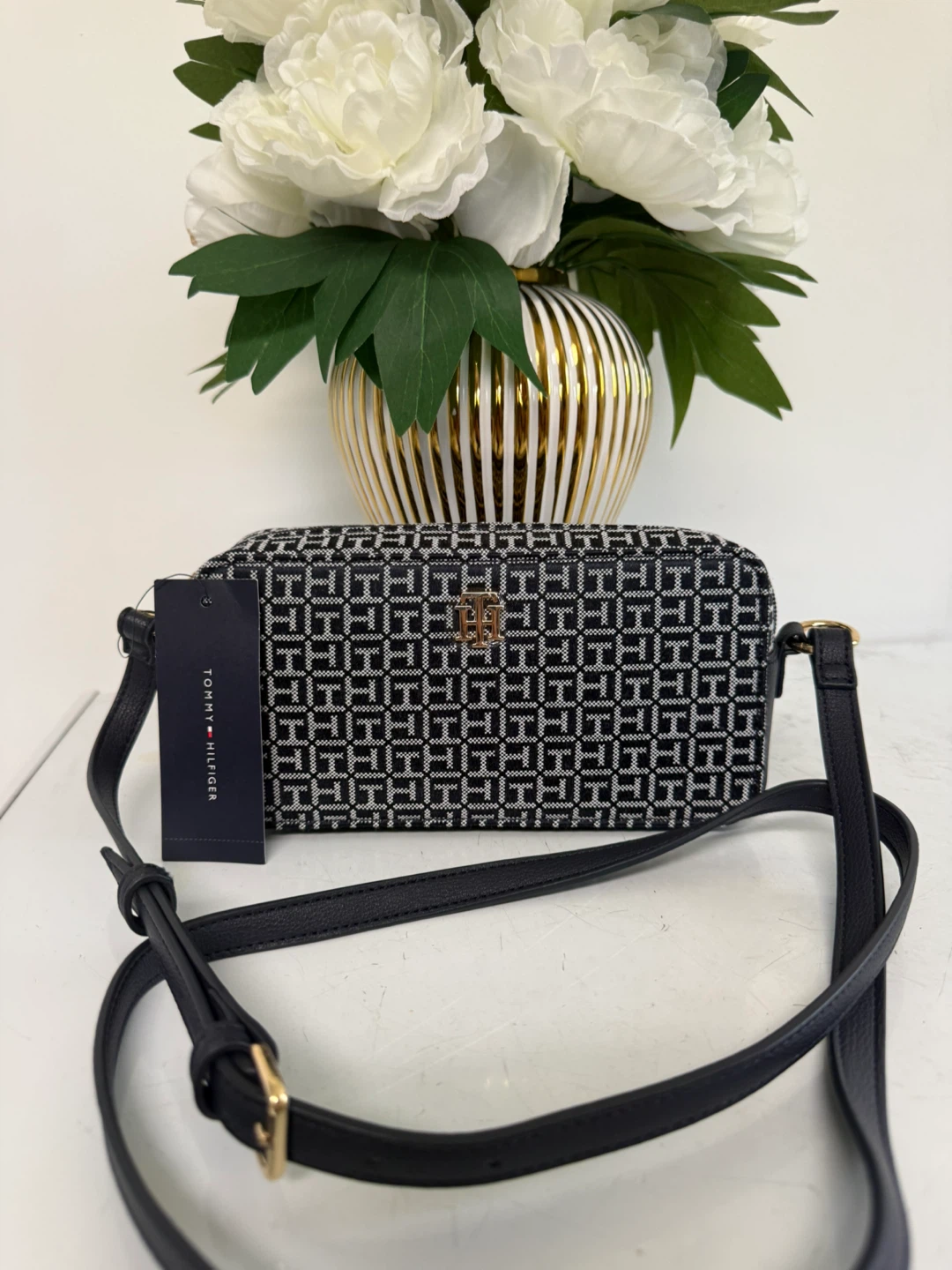 Tommy Hilfiger Crossbody Bag - Monogram Print