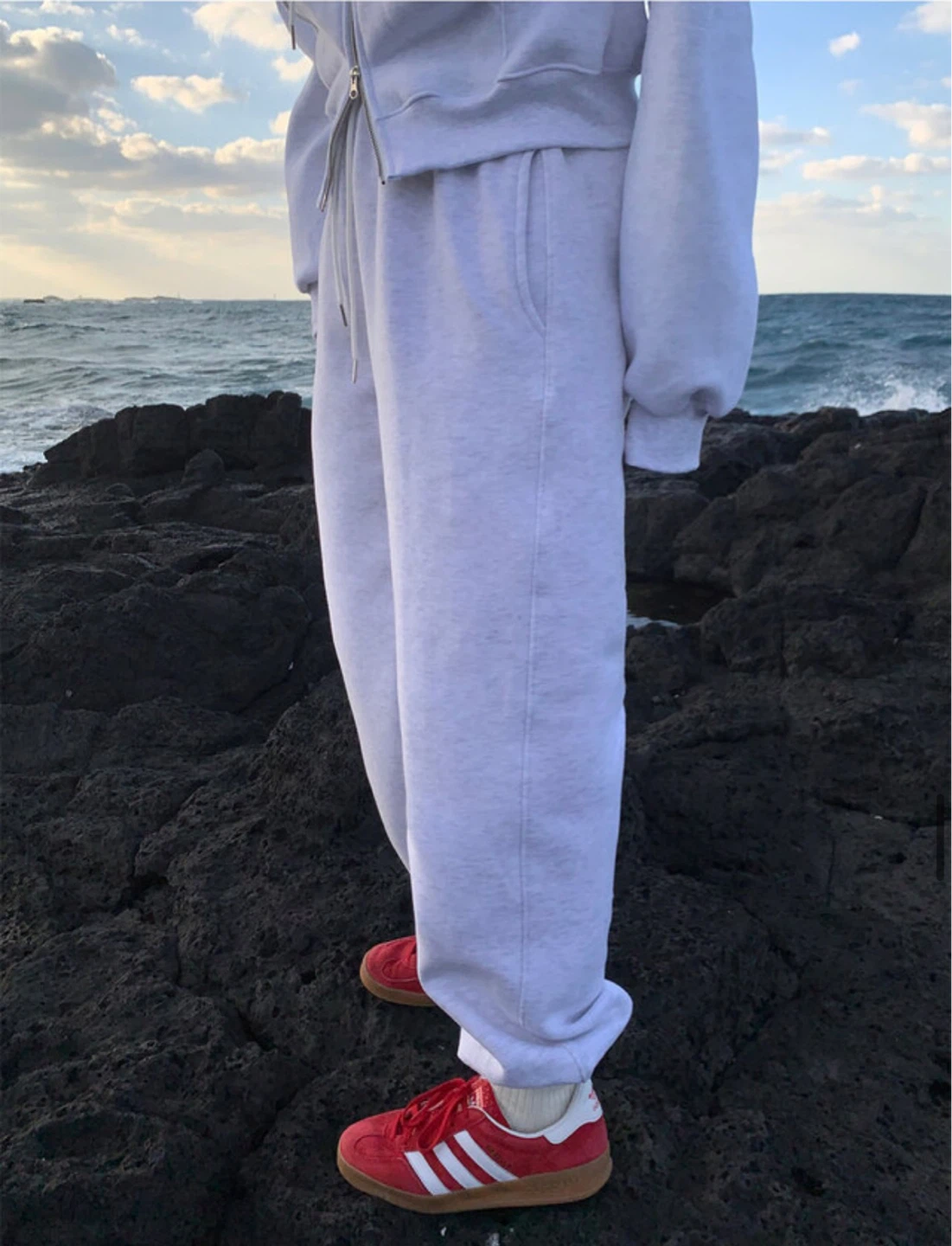 Melange sweatpants - photo 3