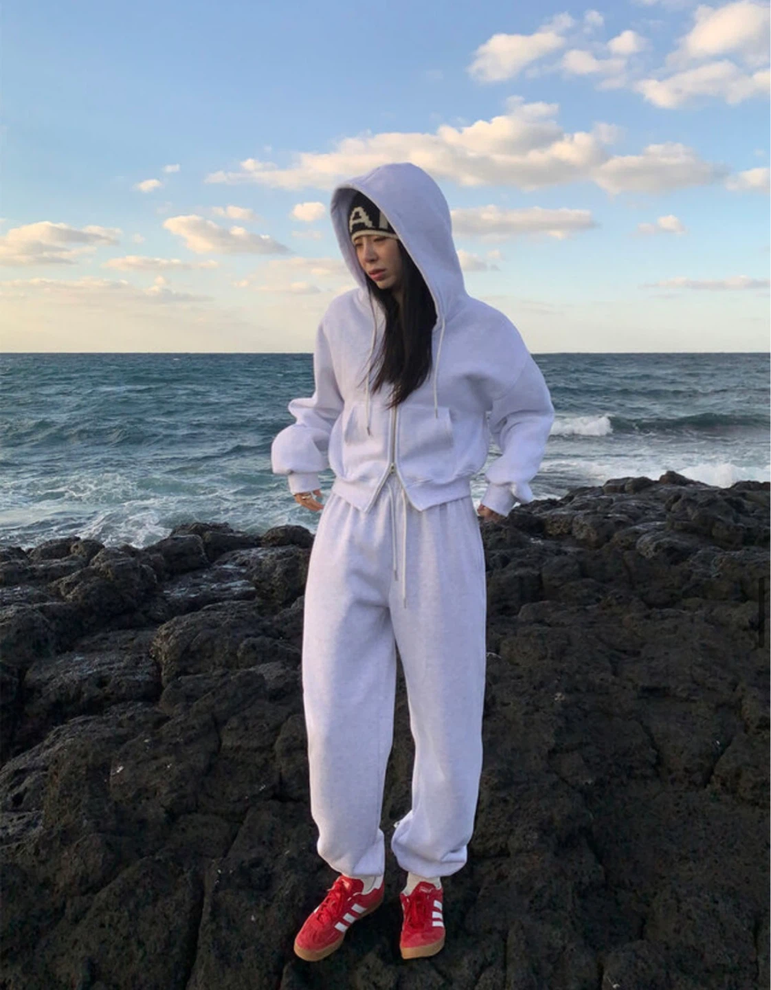 Melange sweatpants - photo 2