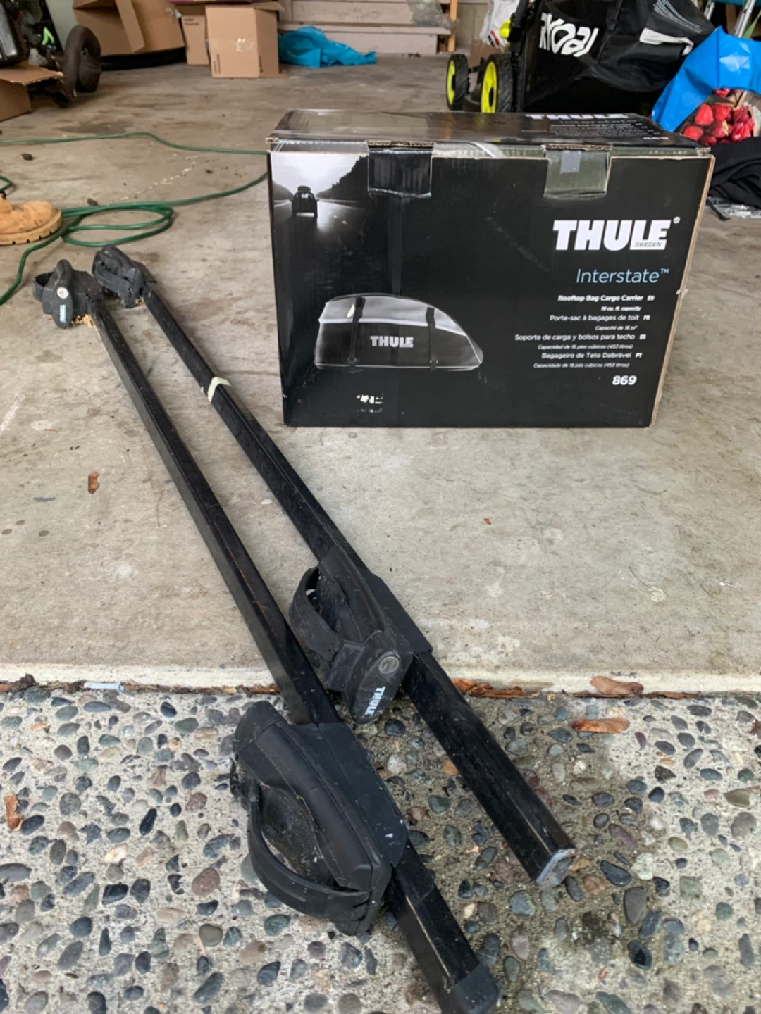 Thule Interstate Rooftop Cargo Carrier and Thule roof racks