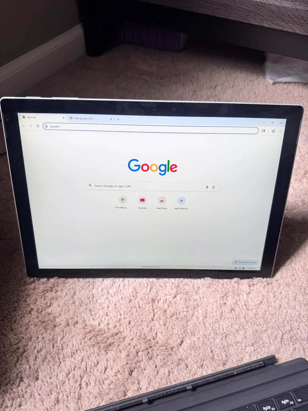 Microsoft Surface Pro with Keyboard