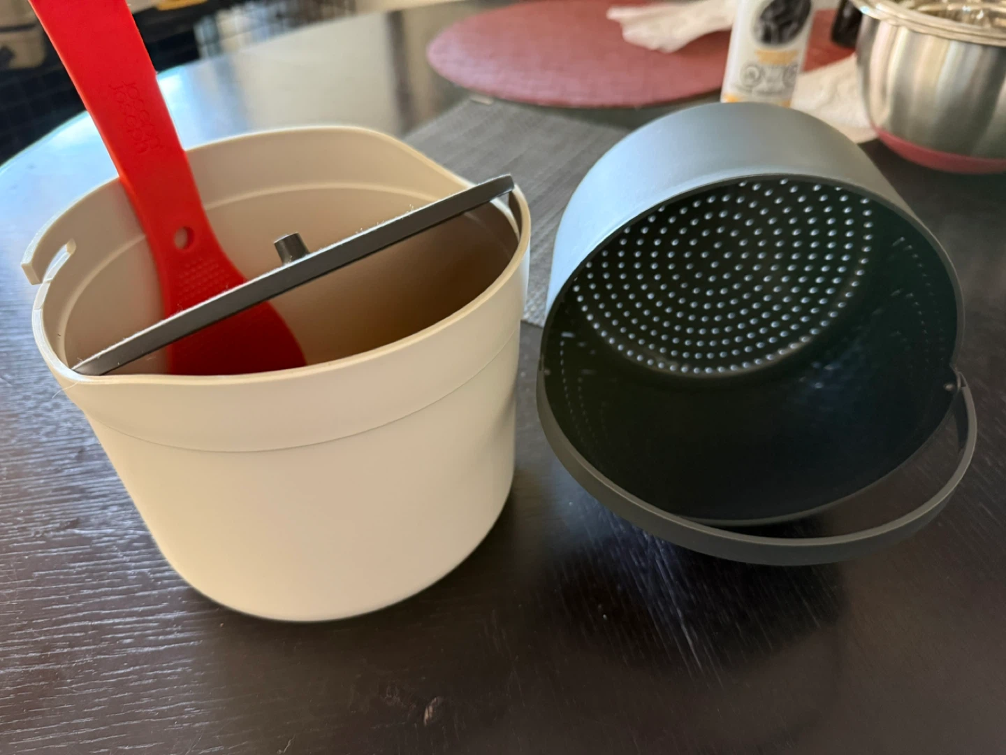 Joseph Joseph Microwave Rice Cooker with Lid and Spoon