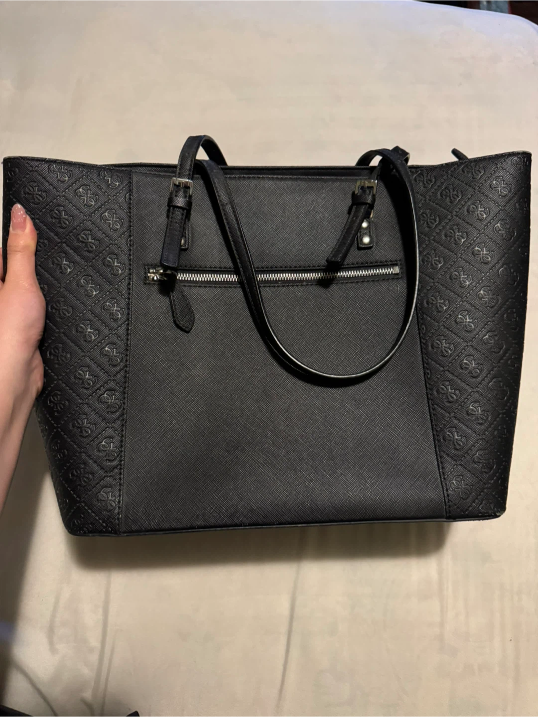 Black Guess Tote Bag - photo 2