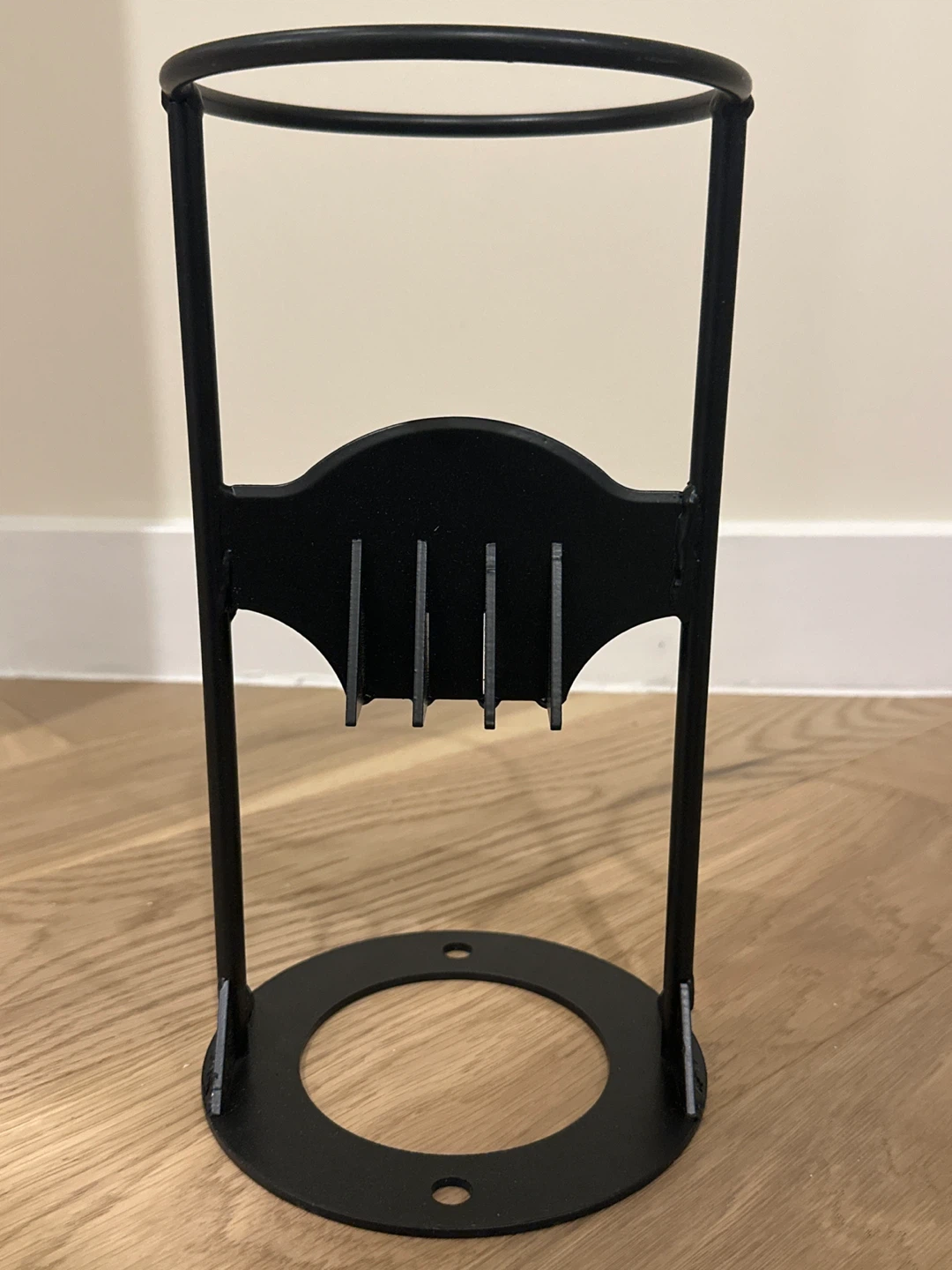 Black Metal Kindling Splitter Stand - photo 3