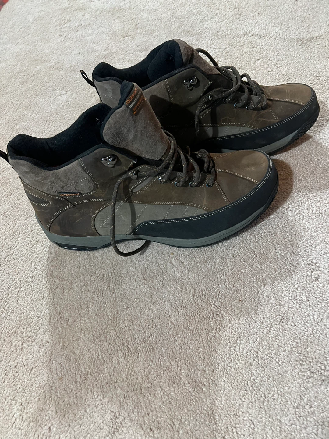 Dunham Waterproof Leather Hiking Boots