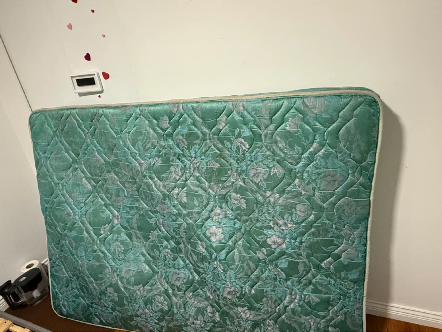 Green Floral Quilted Mattress twin - photo 3