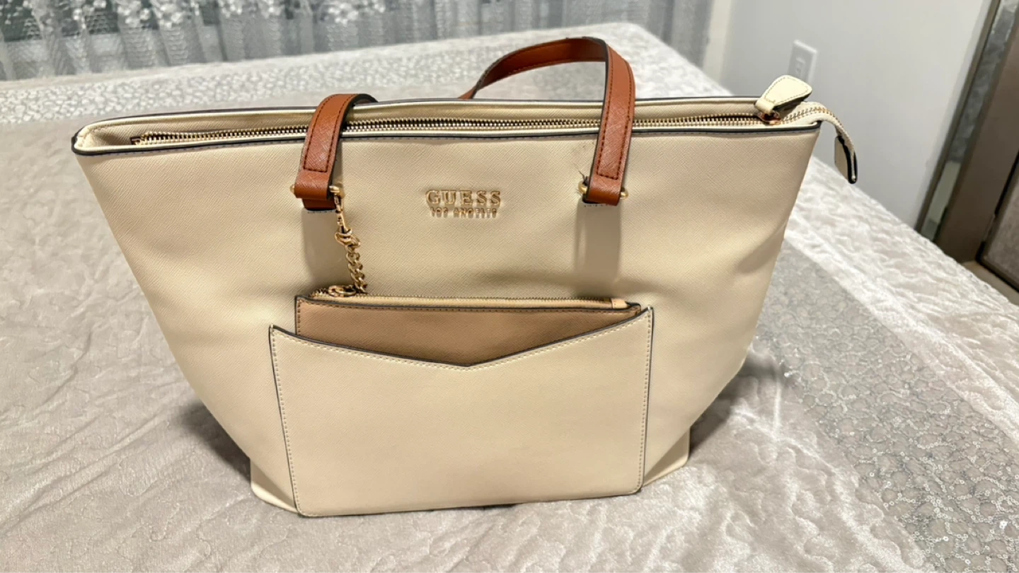 Guess Tote Bag with Pouch
