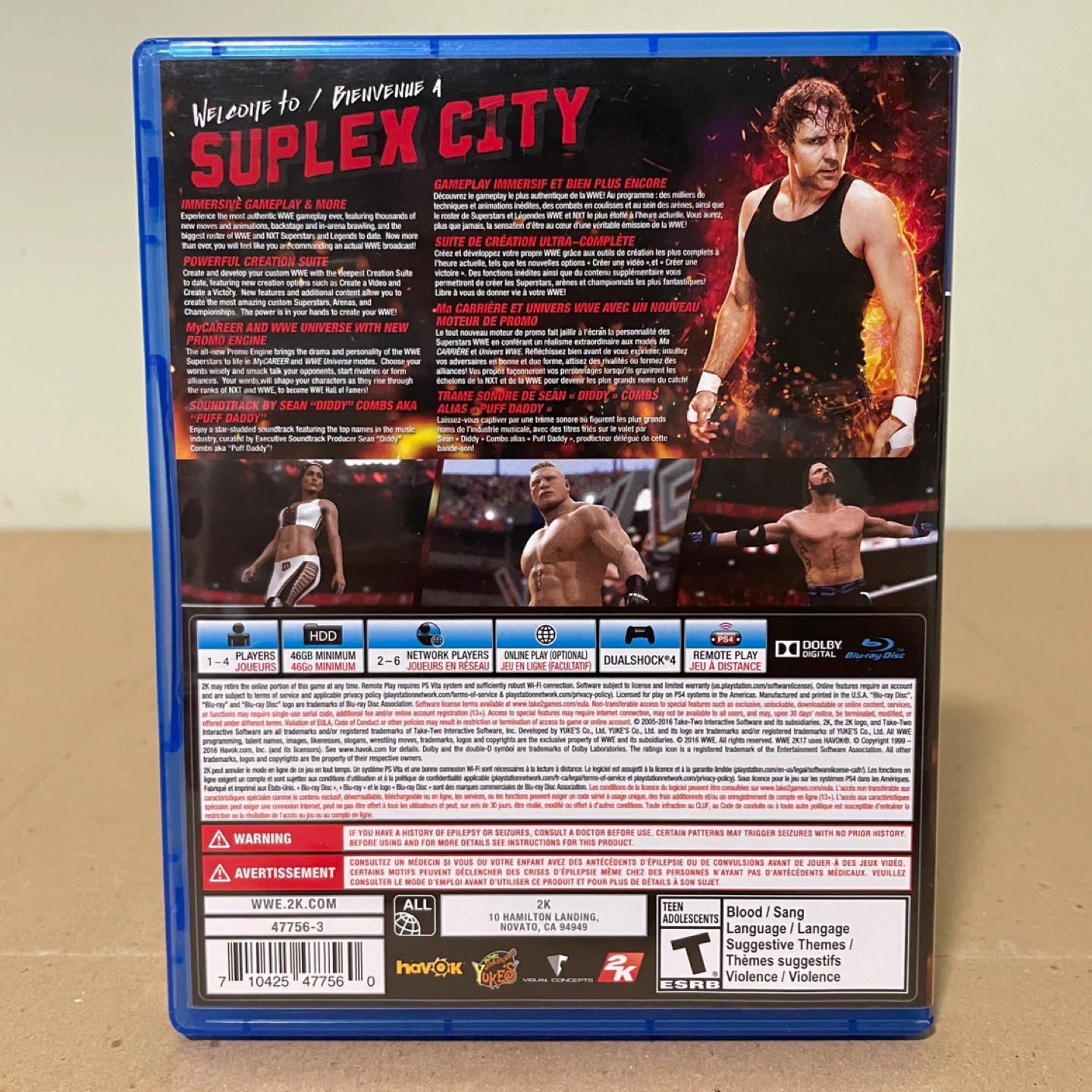 WWE 2K17 PS4 Wrestling Game - photo 3