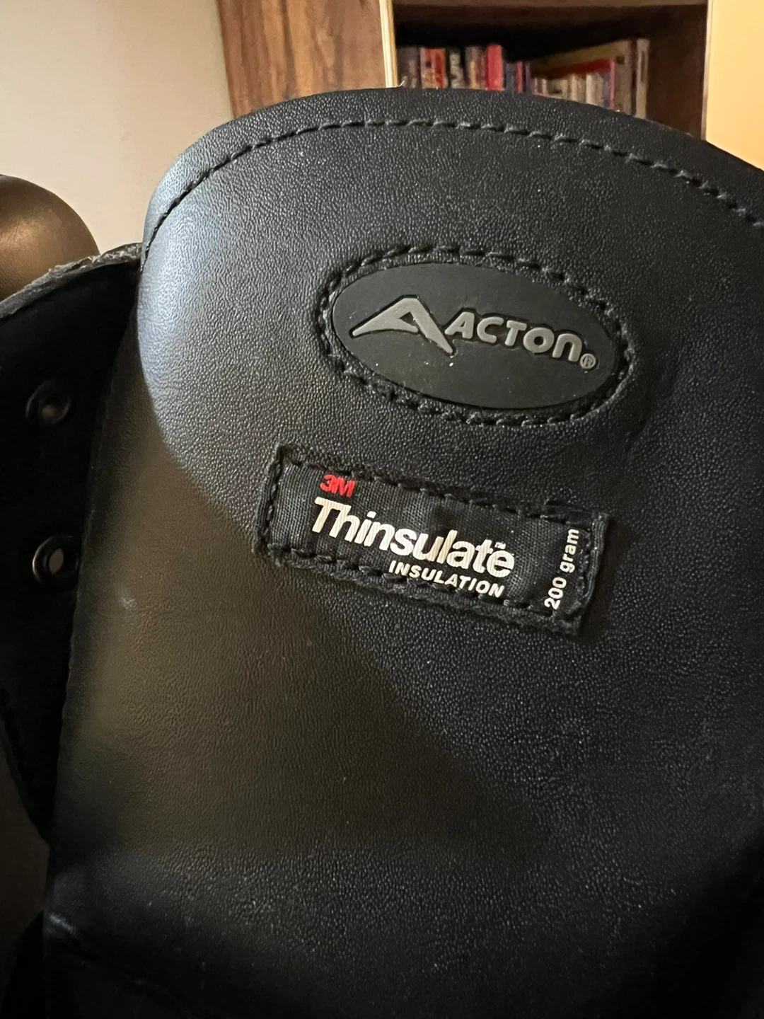 Acton Men's Black Insulated Work Boots - Size 17 - photo 2