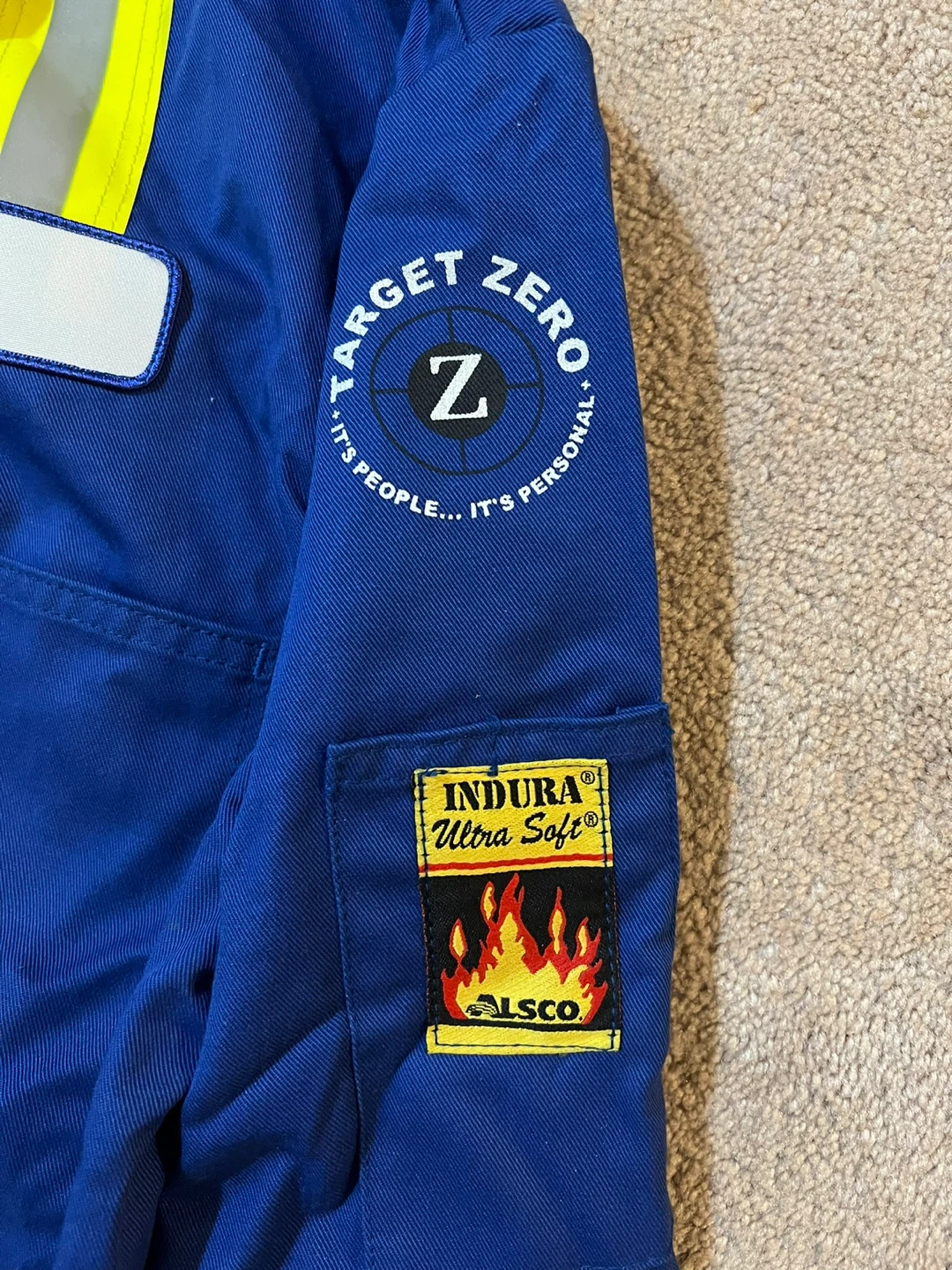 Alsco Indura Ultra Soft Flame Resistant Workalls XXXL/T Blue - photo 2